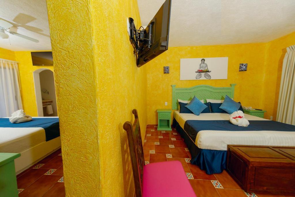 Pavoreal Beach Resort Tulum Pueblo Kamer foto