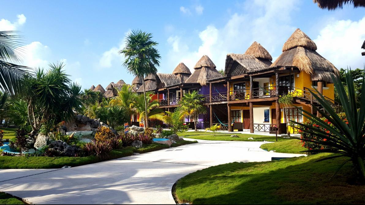 Pavoreal Beach Resort Tulum Pueblo Buitenkant foto